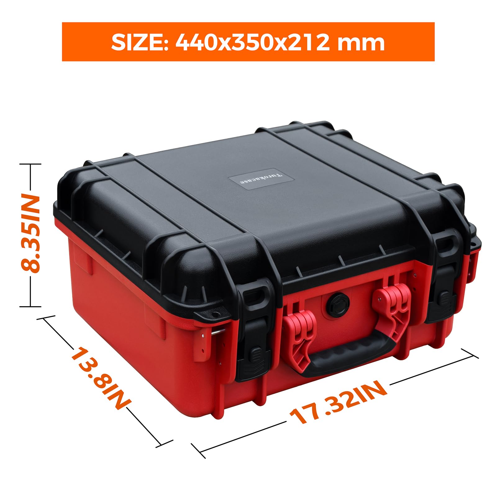 Turokacase Milwaukee 2771-20 case is compact for on-site organization and travel.