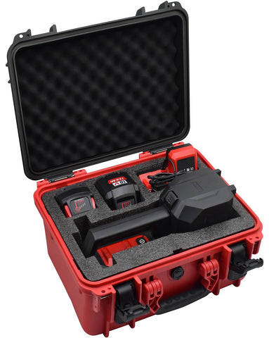 Turokacase Milwaukee 2771-20 pump case with foam insert keeps the transfer pump secure.
