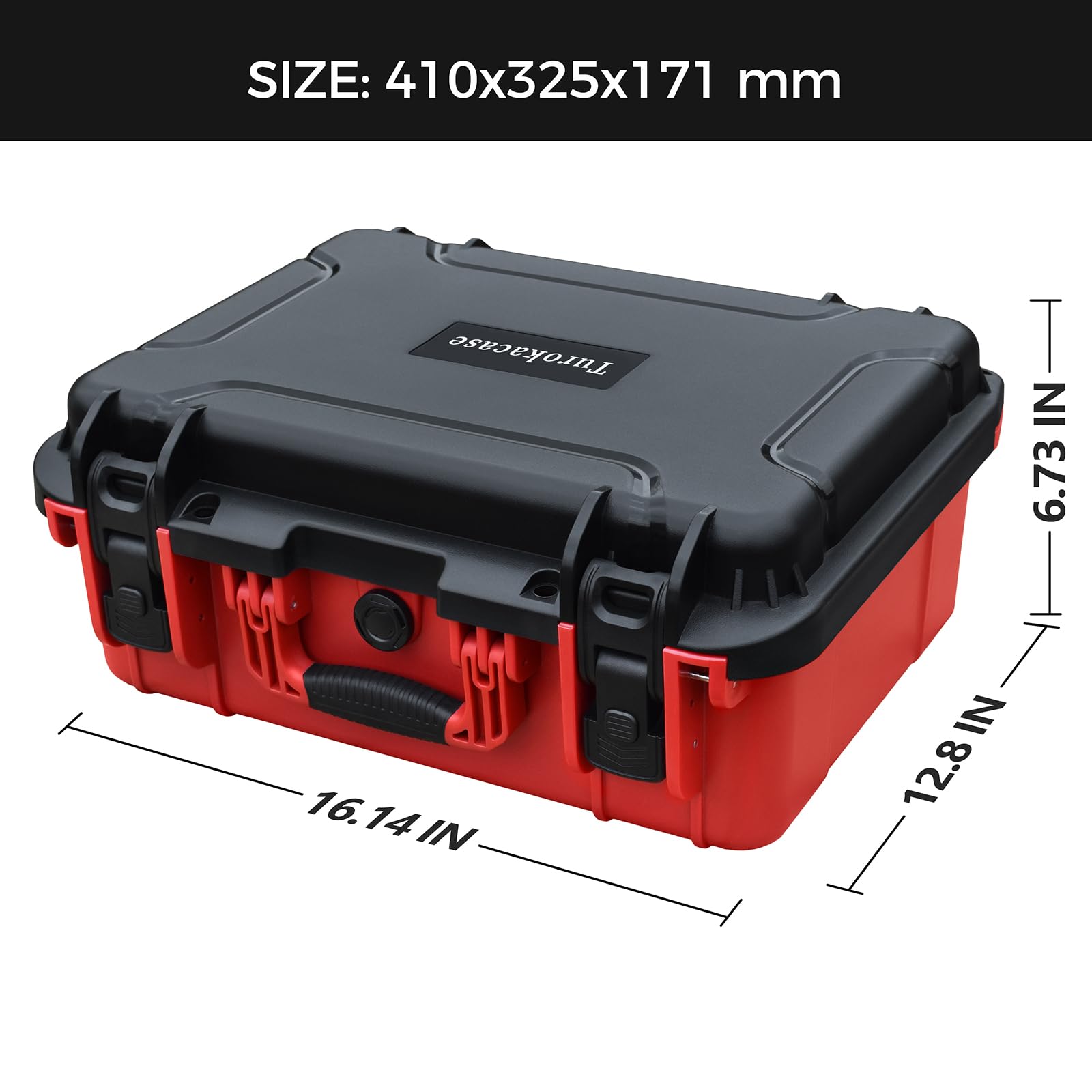 Turokacase Milwaukee M18 case fits wrench, charger, and batteries neatly