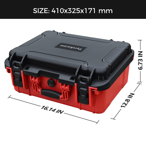 Turokacase Milwaukee M18 case fits wrench, charger, and batteries neatly