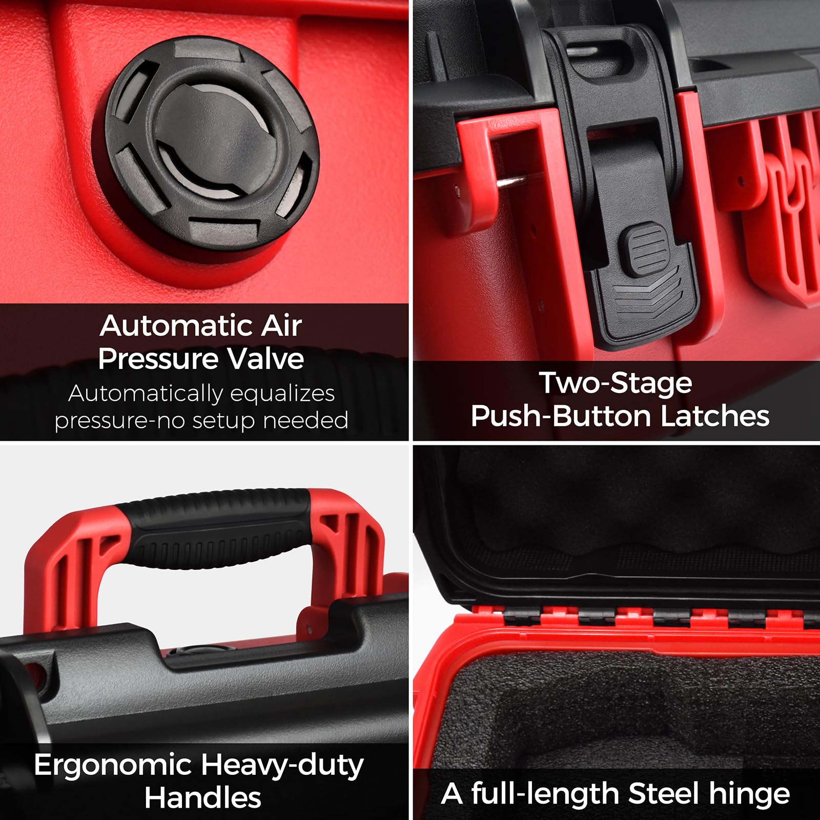 Turokacase Milwaukee M18 case waterproof IP67 seal keeps contents dry