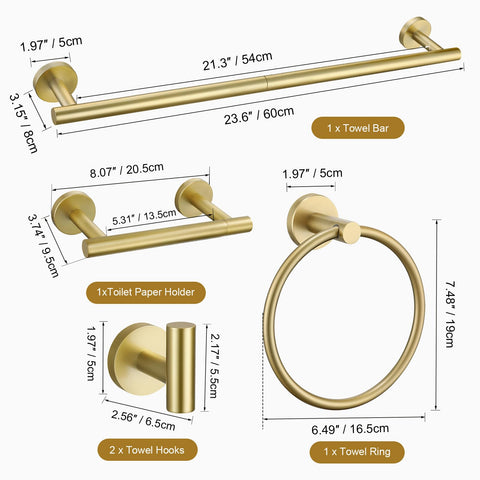 Close-up of TURS brushed gold finish on hardware shows warm elegance