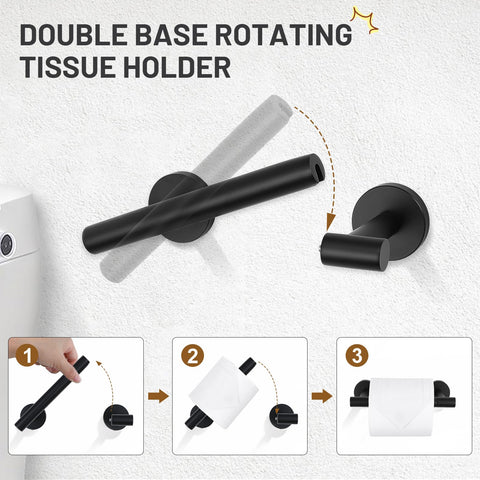 TURS 2-pack robe hooks provide extra hanging space with clean lines.