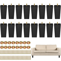 TURSTIN 16-pack furniture legs for quick sofa and cabinet upgrades