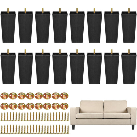 TURSTIN 16-pack furniture legs for quick sofa and cabinet upgrades