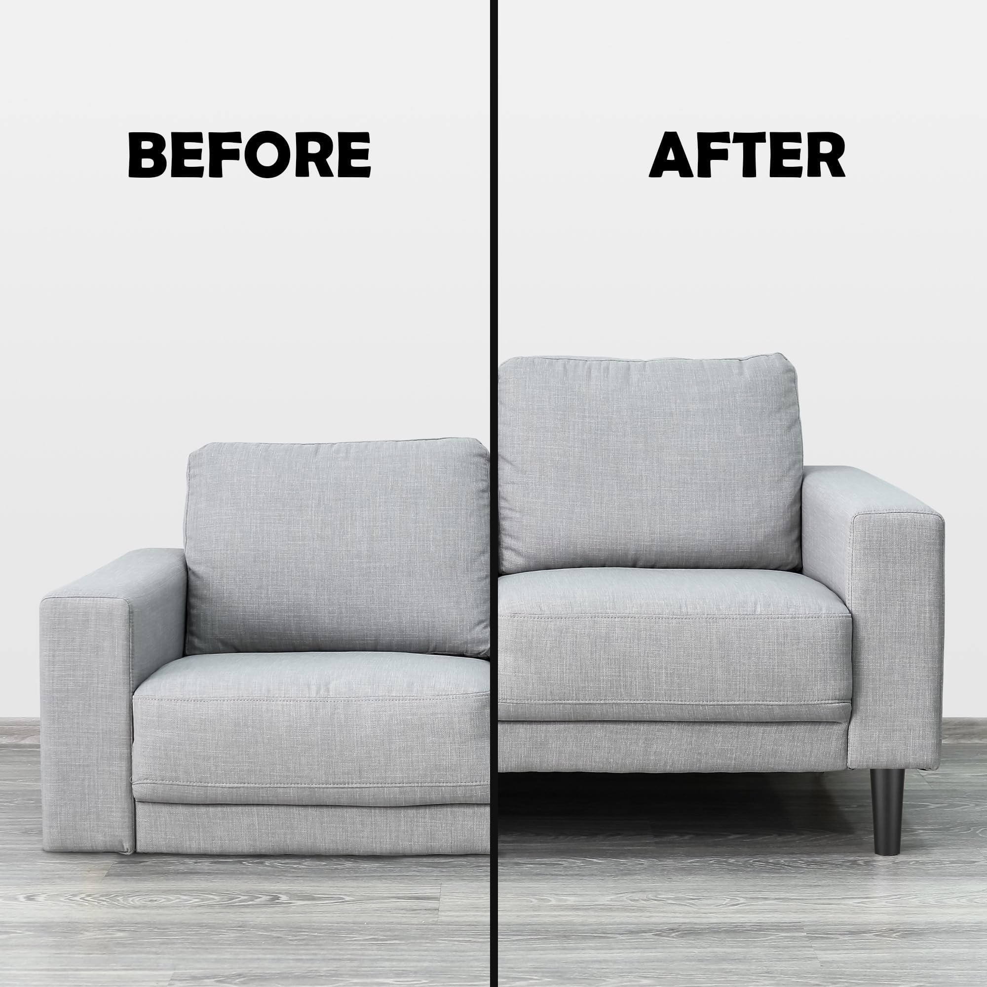 TURSTIN compact versatile legs fit sofas, tables, dressers, and beds