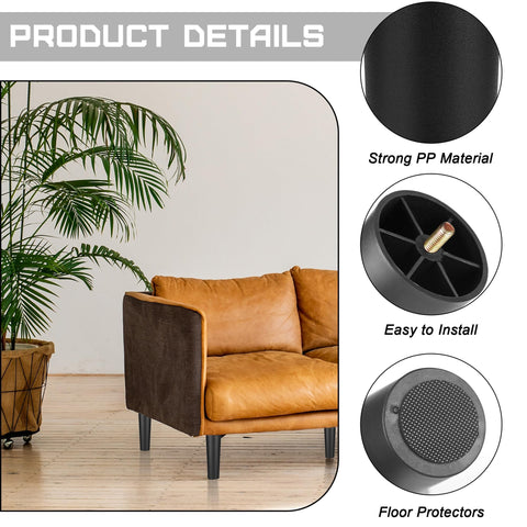 TURSTIN durable anti-slip pads protect floors and reduce wobble