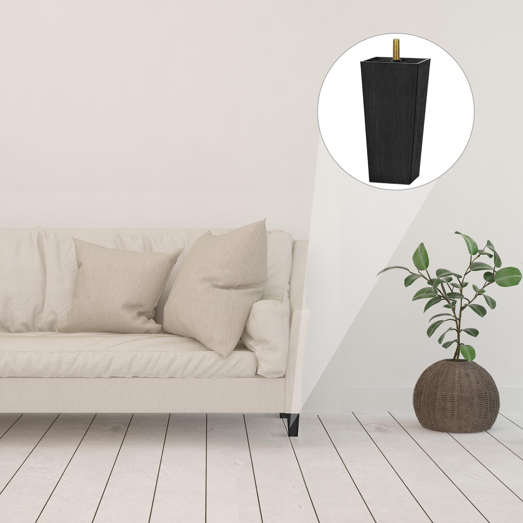 TURSTIN easy installation in minutes across furniture types