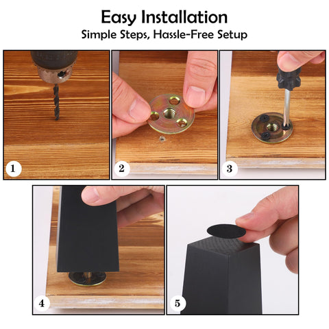 TURSTIN felt pads protect floors during furniture movement