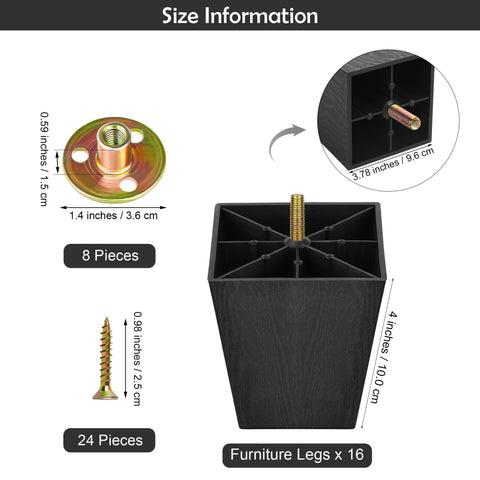 TURSTIN M8 screws and nuts kit enabling quick installation