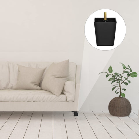 Versatile Turstin legs suit sofas, chairs, cabinets, dressers, and beds.