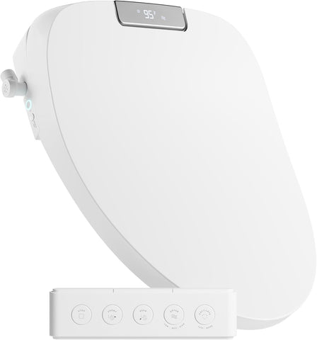 TUSHY Aura lid auto open close demonstrates hands free convenience in daily use