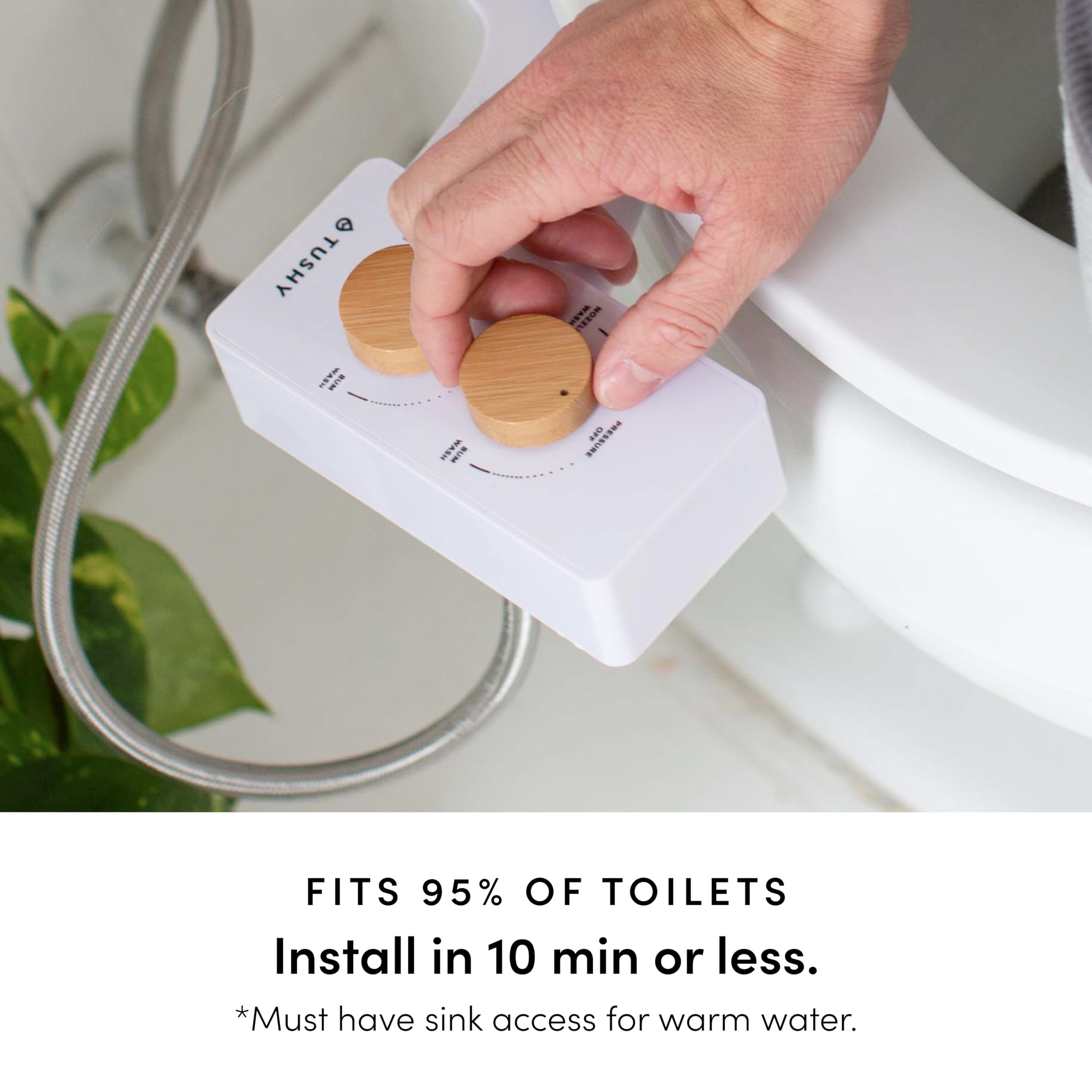 TUSHY Spa offers a fast 10.5 minute install