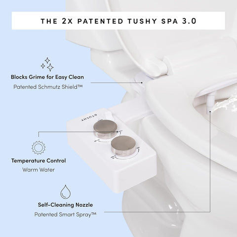 TUSHY Spa universal fit works with most toilets