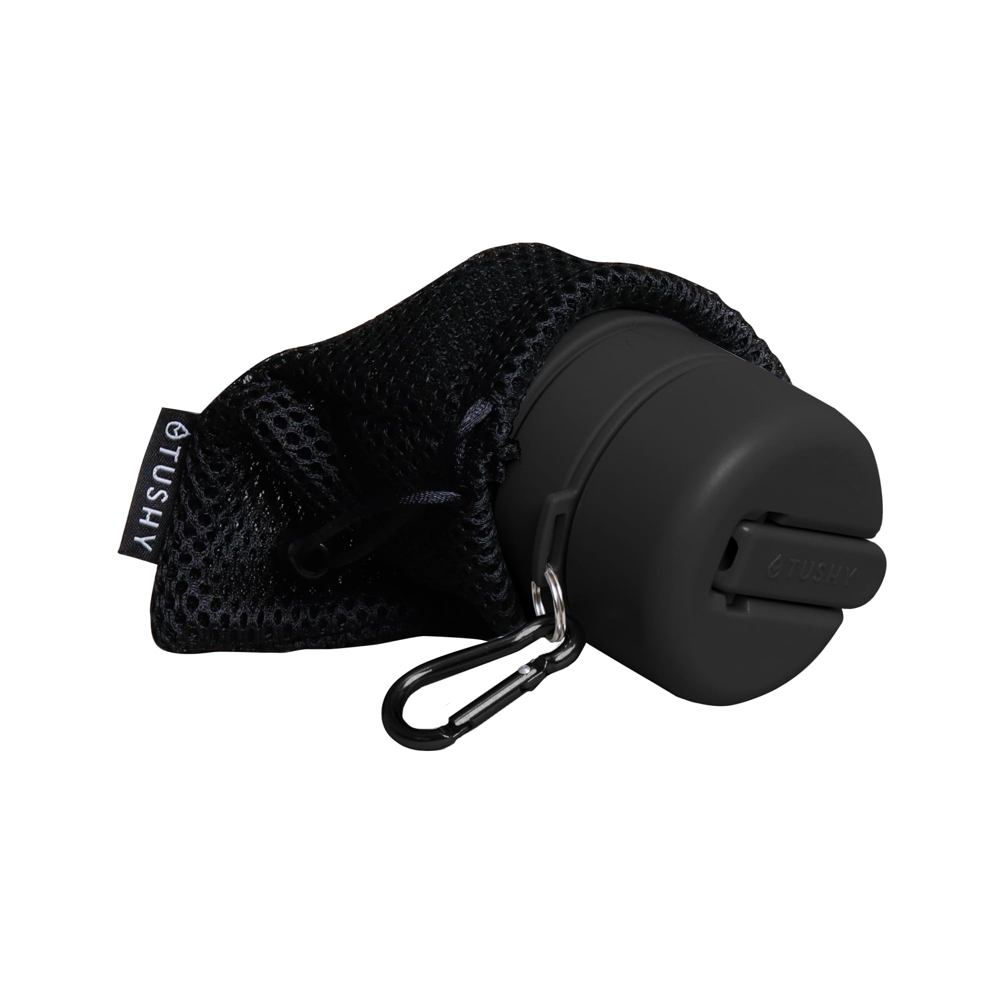 TUSHY Travel Bidet discreet case keeps it portable and ready.