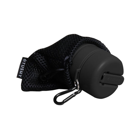 TUSHY Travel Bidet discreet case keeps it portable and ready.