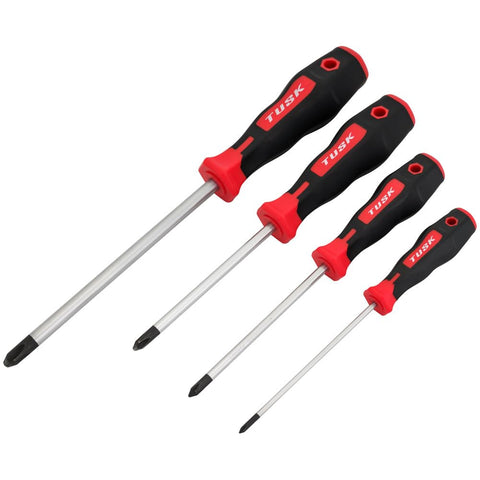 TUSK JIS screwdriver set tip #3 closeup for tougher screws.