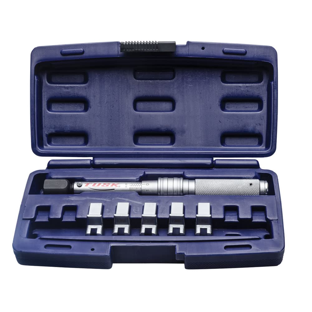 TUSK Spoke torque wrench head 6-1mm fits skinny nipples for precise tuning