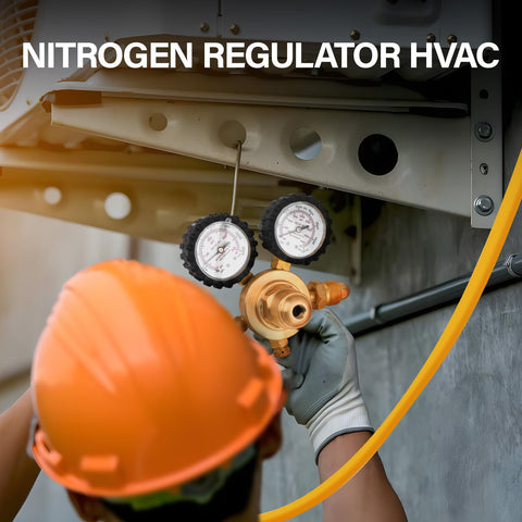 Tutor Auto application-ready regulator for purge, testing, and conditioning.