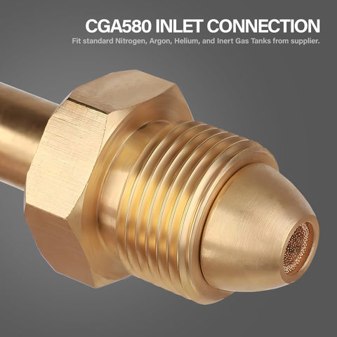 Brass-bodied Tutor Auto regulator designed for durability and long-lasting performance.