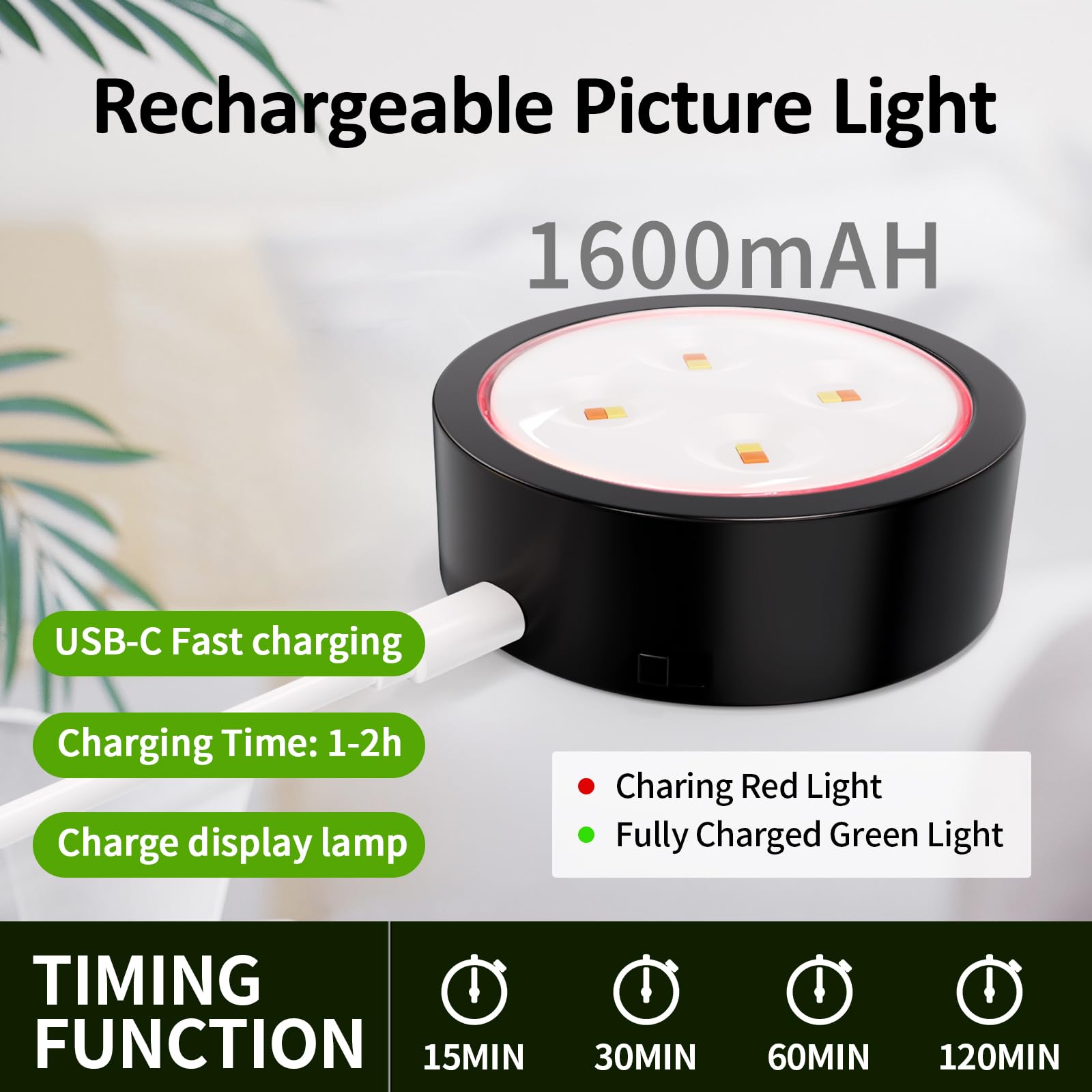 Tututry remote with dimmer and timer enables flexible mood control.
