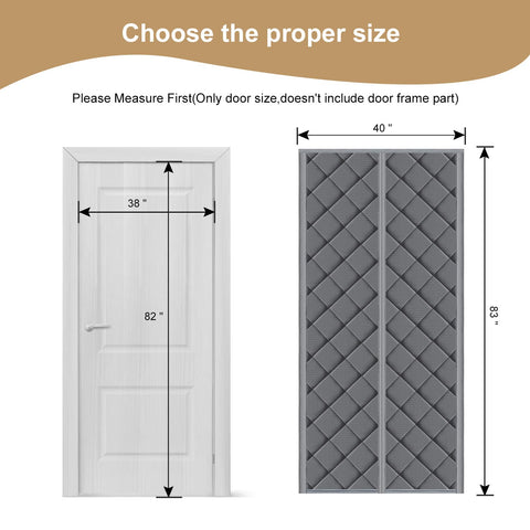 TUZIER interior cotton insulation layer adds warmth and draft protection.