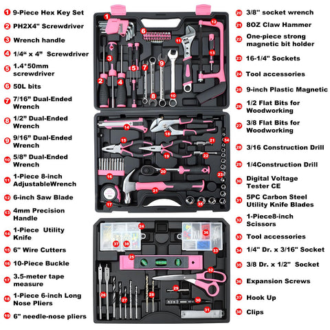 TVERIM compact tool kit with ergonomic handle for portable, on-the-go tasks.