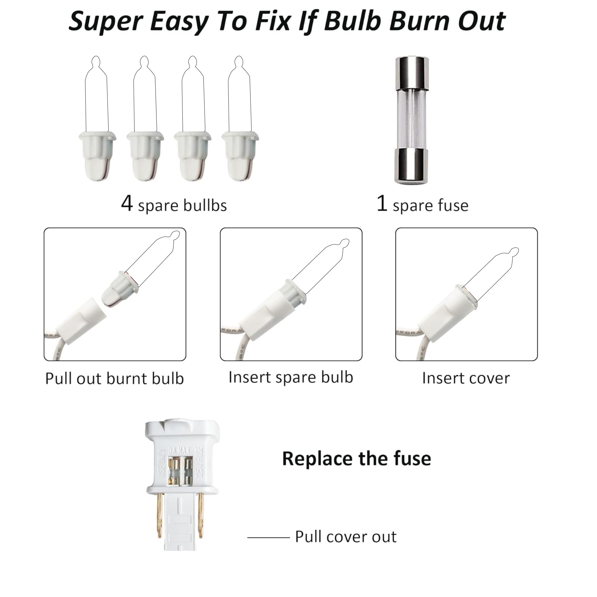TW SHINE end-to-end connectable setup illustrates scalable decoration up to 120 feet