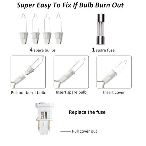 TW SHINE end-to-end connectable setup illustrates scalable decoration up to 120 feet