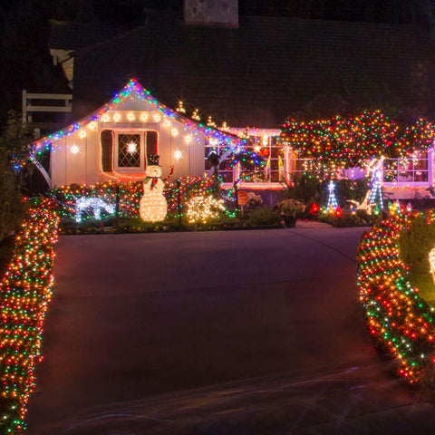 TW SHINE indoor-outdoor Christmas lights for parties and everyday glow.