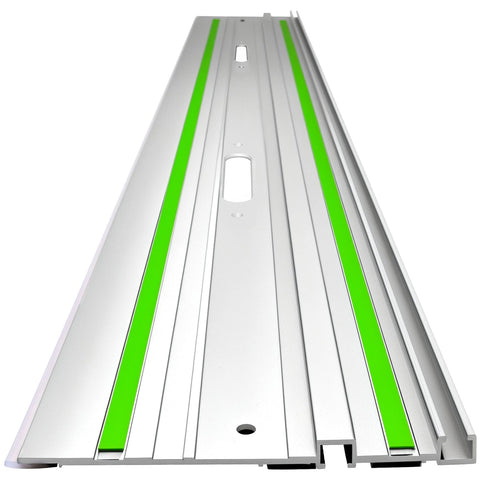 Front view of the Tweaklt rails showing front edge protection