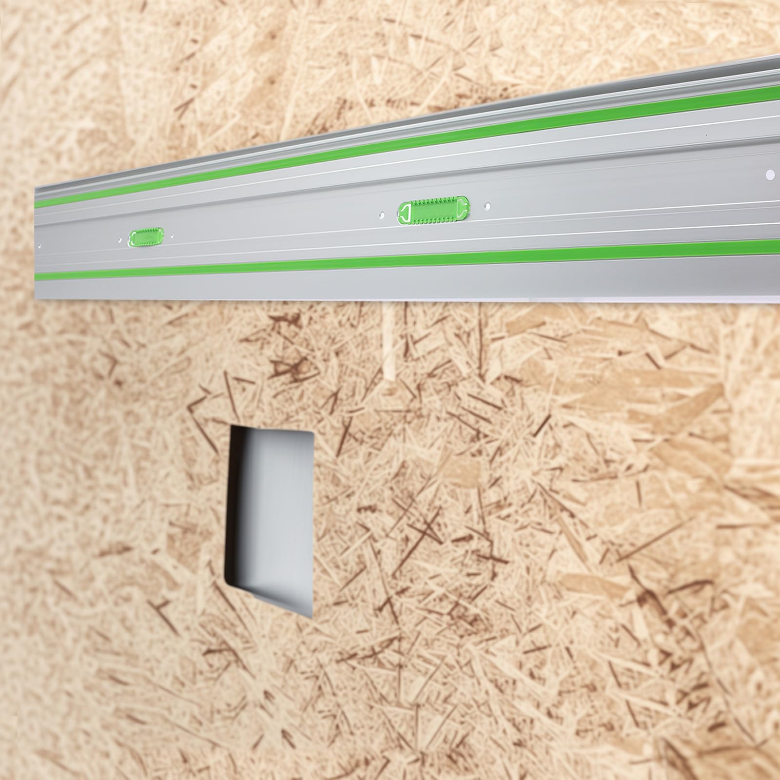 Tweaklt guide rail used for precise plywood cutting scenarios