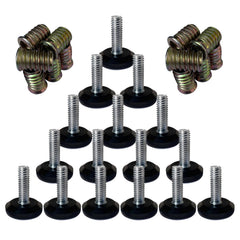 TWIG 5-16 threaded leveling foot with nylon base for stability and floor protection