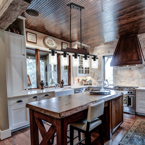 TWIG glass shade provides even light diffusion and reduced glare.