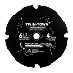 TWIN-TOWN PCDT61204 teeth close-up for precise cuts