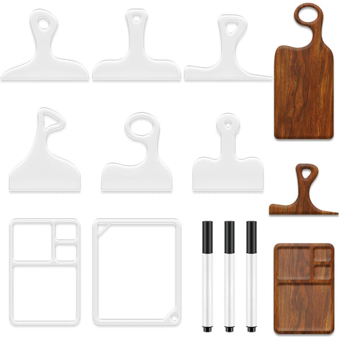Twinklemon straight-handle charcuterie board template for precise cuts.