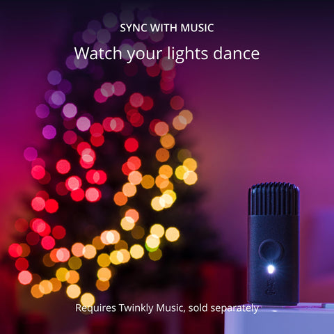 Twinkly Strings customizable effects showcase millions of color options.