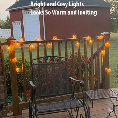 TWINKVILLA IP44 weatherproof plug lights designed for outdoor use
