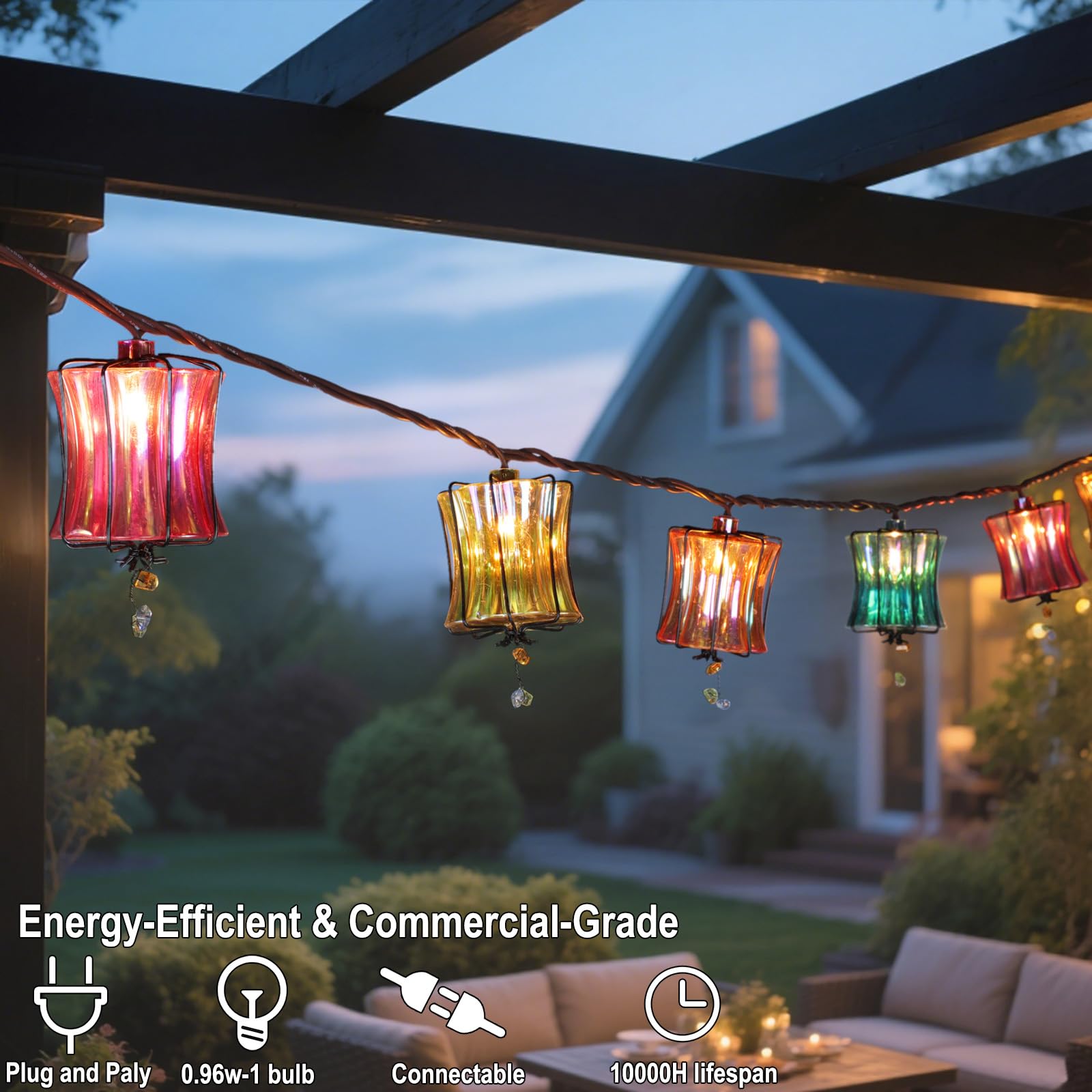 TWINKVILLA Prism 24-inch lead helps balanced hanging across spaces.