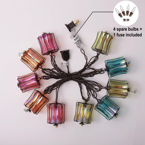 TWINKVILLA Prism indoor-outdoor-decor adds charm to porches and bedrooms alike.