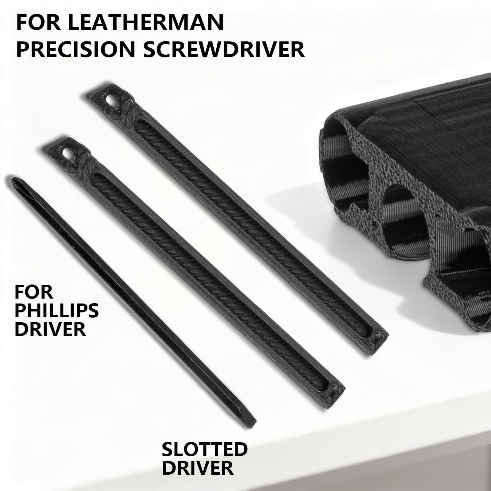 Two-tray tool storage design keeps tools neat and ready for use.