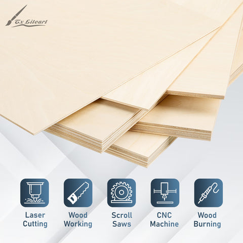 TX liteart Baltic birch plywood with A-grade veneer on both sides for strong bonding