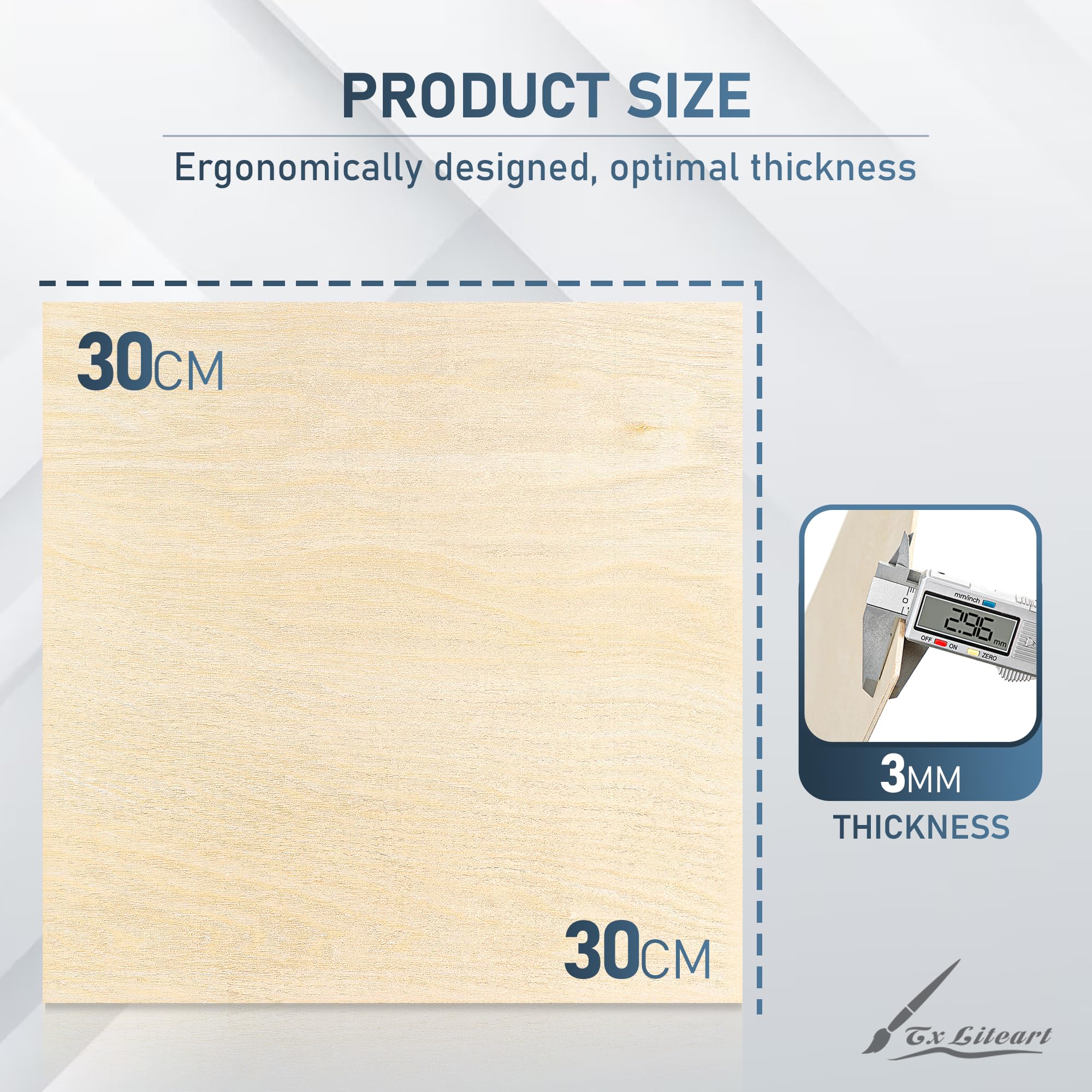 TX liteart Baltic birch plywood sheets wrapped for moisture protection during shipping