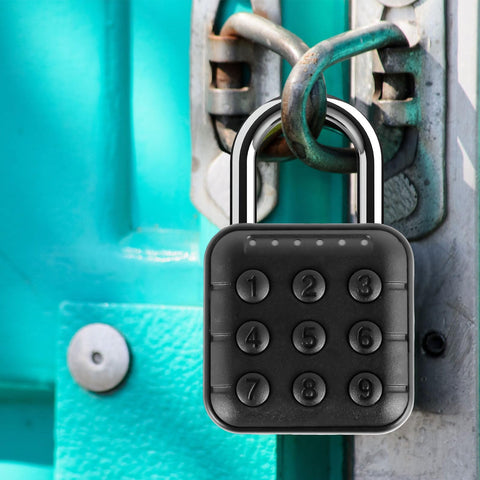 Txkrhwa 6-digit padlock dial and buttons enable quick entry