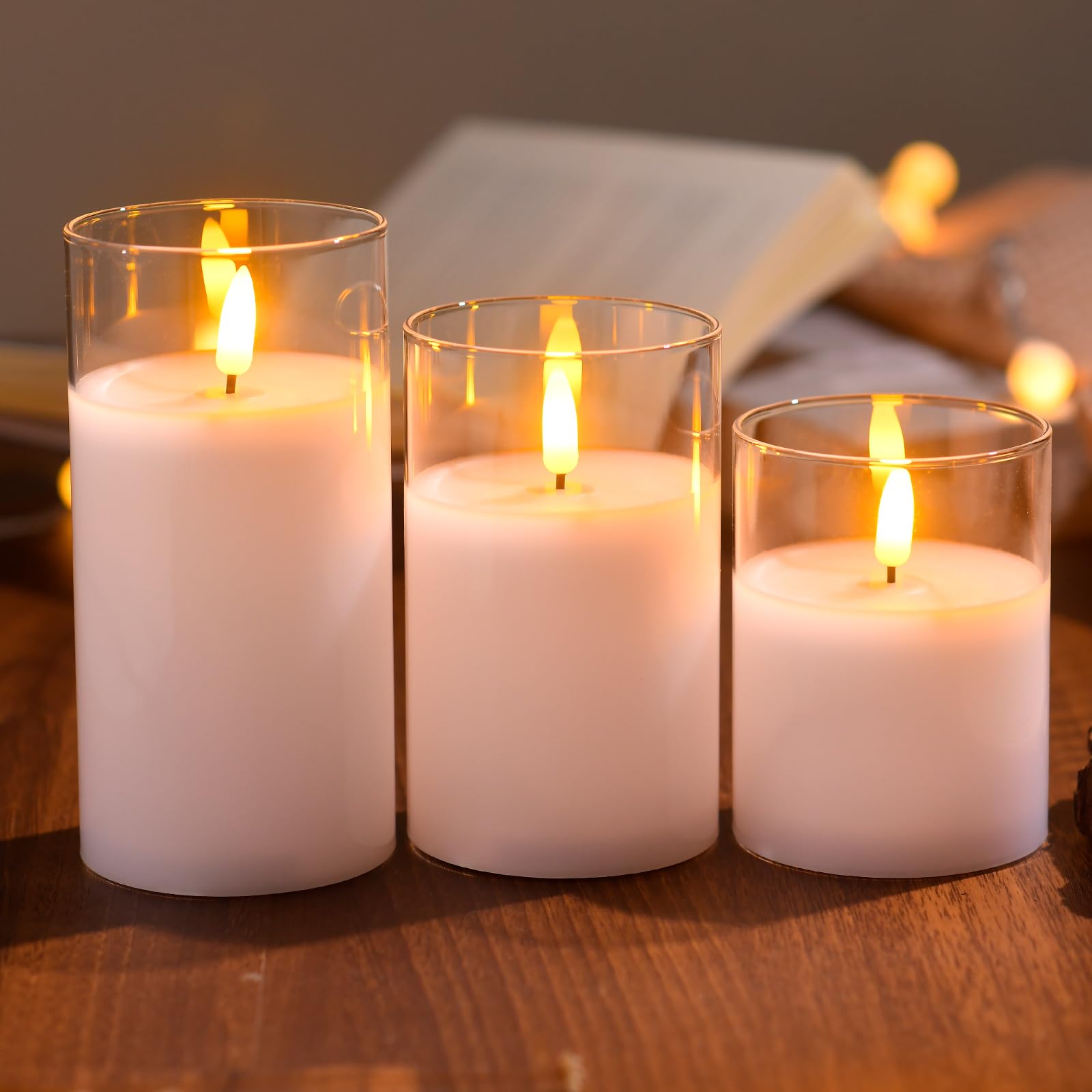 Tyawon remote-control candle for convenient use