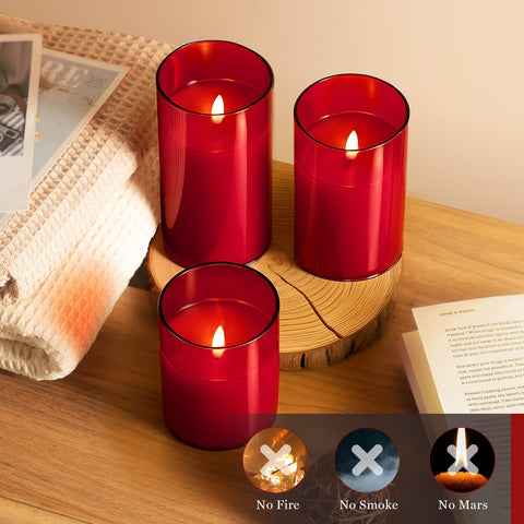 Tyawon remote control candles enable easy operation from a distance.
