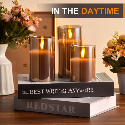 Tyawon remote-control flameless candles provide flexible lighting for events and celebrations