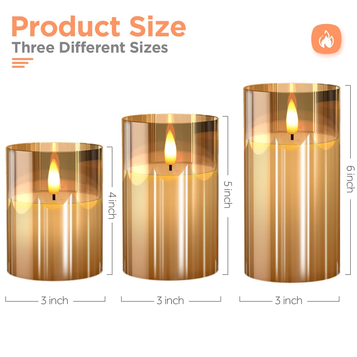 Tyawon safe battery candles are kid and pet friendly with no open flame
