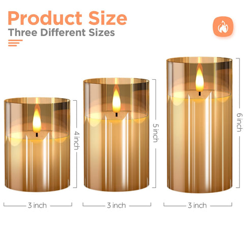 Tyawon safe battery candles are kid and pet friendly with no open flame