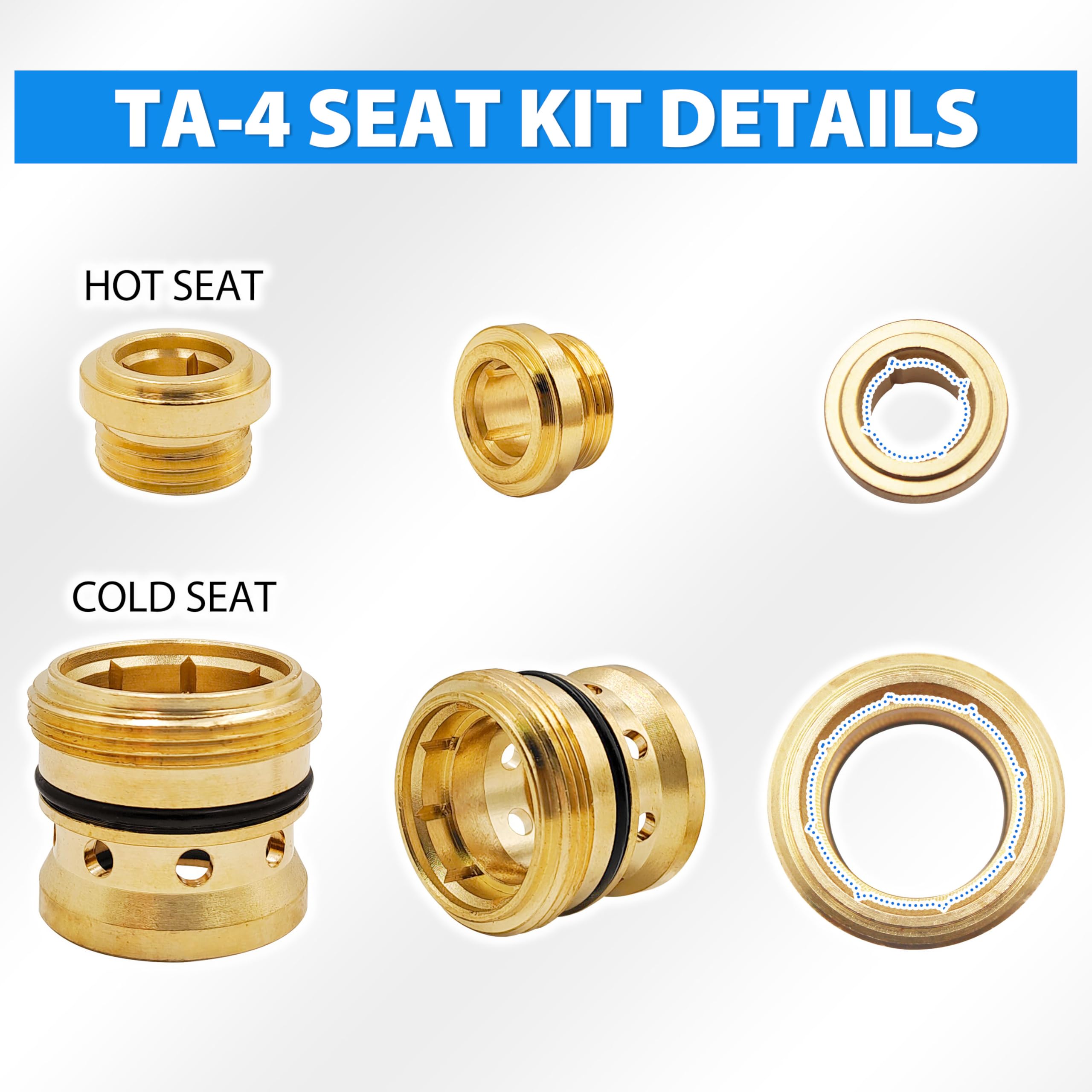TycoonWon brass and stainless steel construction resists corrosion over time